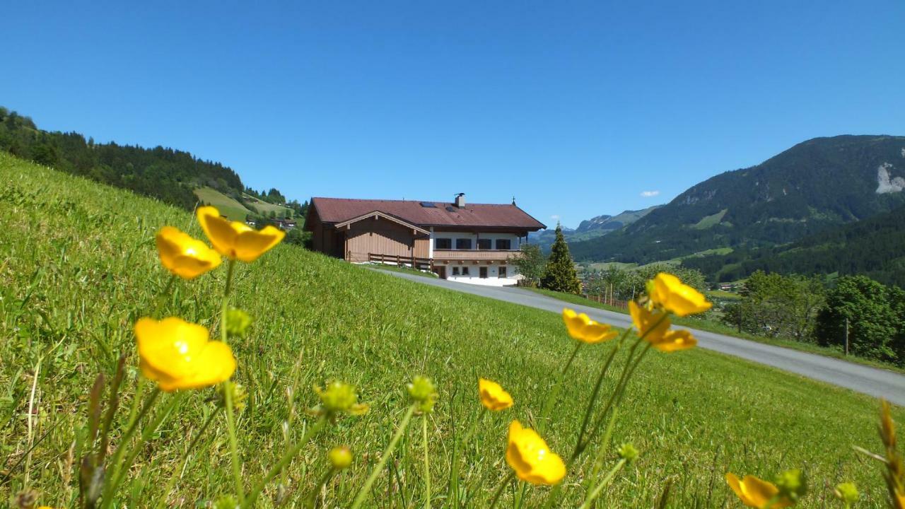 Appartamento Franbichl Brixen im Thale Esterno foto